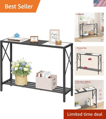 Elegant tier entryway table - 2,