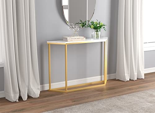 Marble gold safdie - gold, console